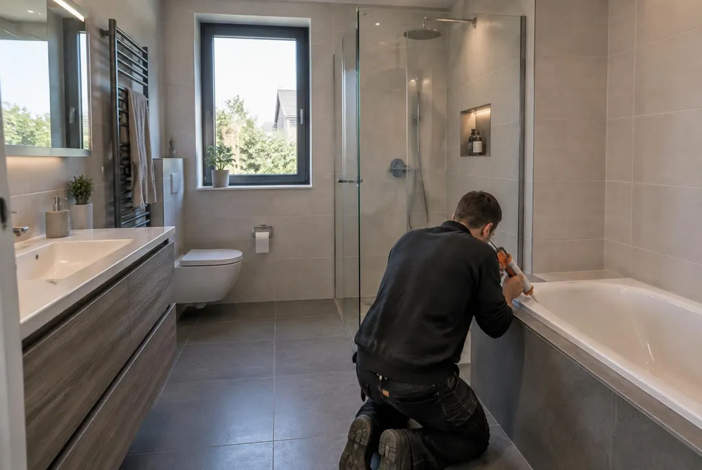Kitbedrijf Renkum – badkamer kit vervangen bij de douche